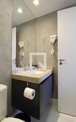 Studio para alugar com 29m², 1 quarto e sem vagaBanheiro da Suíte