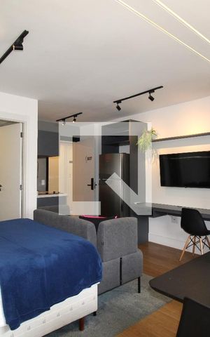 Studio para alugar com 29m², 1 quarto e sem vagaSala/Quarto