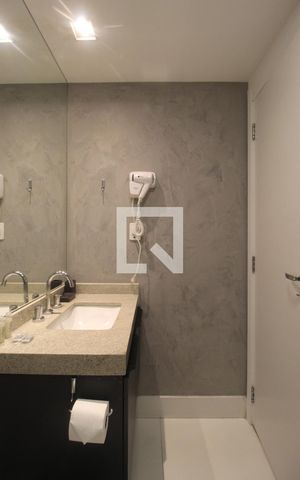Studio para alugar com 29m², 1 quarto e sem vagaBanheiro da Suíte