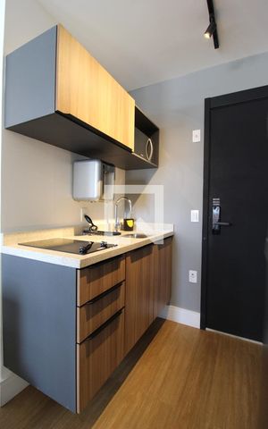Studio para alugar com 29m², 1 quarto e sem vagaCozinha