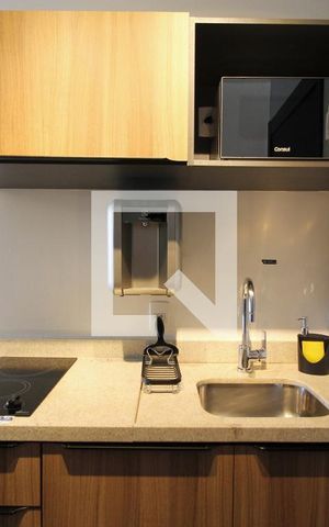 Studio para alugar com 29m², 1 quarto e sem vagaCozinha