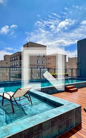 Studio para alugar com 25m², 0 quarto e sem vagaPiscina