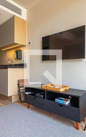 Studio para alugar com 37m², 1 quarto e sem vaga Studio para alugar com 37m², 1 quarto e sem vagaStudio