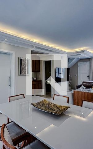 Casa de condomínio à venda com 145m², 3 quartos e 2 vagasSala