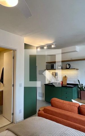 Studio à venda com 24m², 1 quarto e sem vaga Studio à venda com 24m², 1 quarto e sem vagaQuarto