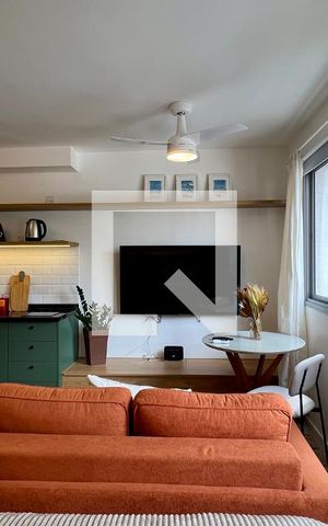 Studio à venda com 24m², 1 quarto e sem vaga Studio à venda com 24m², 1 quarto e sem vagaQuarto