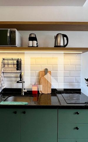 Studio à venda com 24m², 1 quarto e sem vaga Studio à venda com 24m², 1 quarto e sem vagaCozinha
