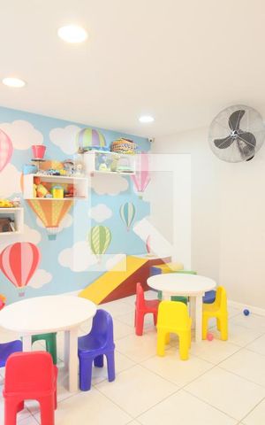 Apartamento para alugar com 54m², 2 quartos e 1 vagaBrinquedoteca