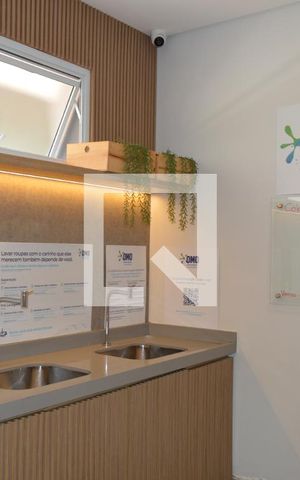Studio para alugar com 27m², 1 quarto e sem vagaLavanderia