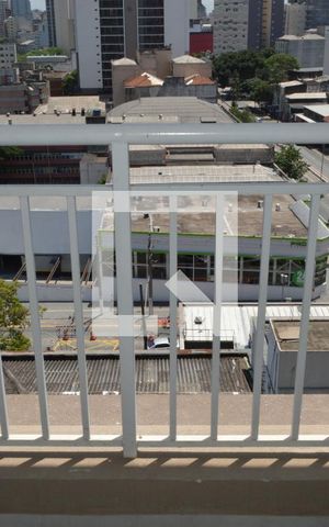 Studio para alugar com 27m², 1 quarto e sem vagaVaranda