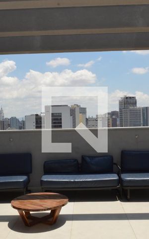 Studio para alugar com 27m², 1 quarto e sem vagaLiving