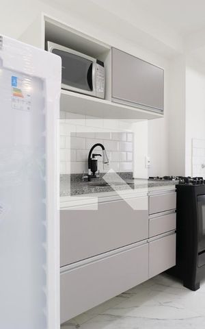 Apartamento à venda com 27m², 1 quarto e sem vagaCozinha e Área de Serviço