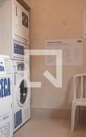 Studio para alugar com 22m², 1 quarto e sem vagaÁrea comum - Lavanderia