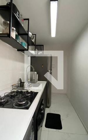 Apartamento para alugar com 47m², 2 quartos e sem vaga Apartamento para alugar com 47m², 2 quartos e sem vagaCozinha e Área de Serviço