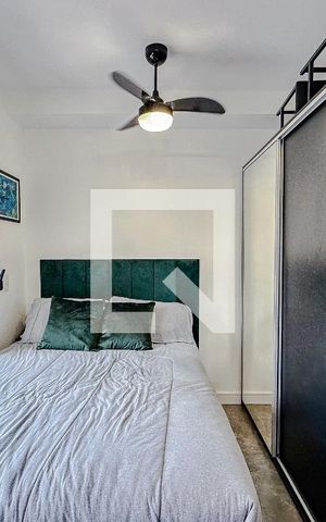 Apartamento à venda com 20m², 1 quarto e sem vagaSala/Quarto