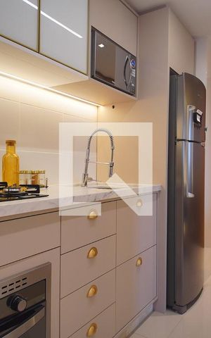 Apartamento à venda com 48m², 2 quartos e 1 vagaCozinha