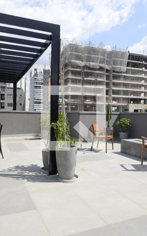 Studio para alugar com 27m², 1 quarto e sem vagaChurrasqueira