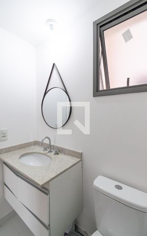 Apartamento para alugar com 29m², 1 quarto e sem vaga Apartamento para alugar com 29m², 1 quarto e sem vagaBanheiro