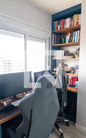 Apartamento para alugar com 56m², 1 quarto e 1 vaga Apartamento para alugar com 56m², 1 quarto e 1 vagaEscritório da Suíte