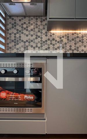 Apartamento à venda com 37m², 1 quarto e 1 vaga Apartamento à venda com 37m², 1 quarto e 1 vagaCozinha