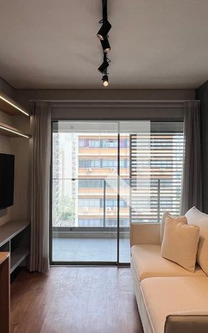 Apartamento à venda com 37m², 1 quarto e 1 vaga Apartamento à venda com 37m², 1 quarto e 1 vagaSala de TV