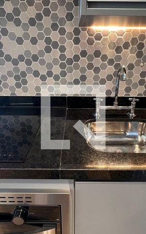 Apartamento à venda com 37m², 1 quarto e 1 vaga Apartamento à venda com 37m², 1 quarto e 1 vagaCozinha