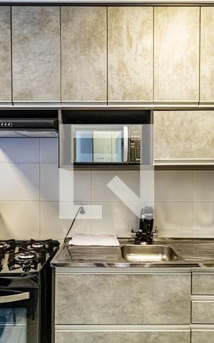 Apartamento para alugar com 28m², 1 quarto e sem vaga Apartamento para alugar com 28m², 1 quarto e sem vagaCozinha