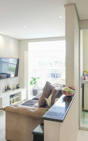 Apartamento à venda com 52m², 2 quartos e 1 vagaCozinha