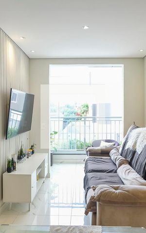 Apartamento à venda com 52m², 2 quartos e 1 vagaSala