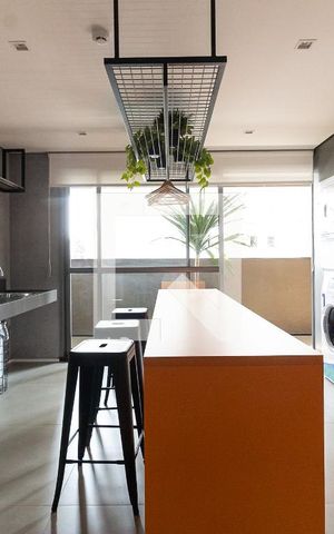 Apartamento para alugar com 33m², 1 quarto e sem vagaLavanderia