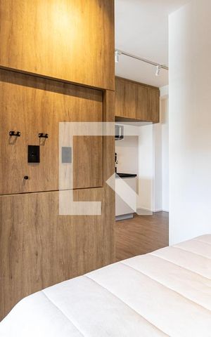 Apartamento para alugar com 33m², 1 quarto e sem vagaQuarto