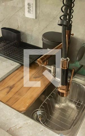 Studio à venda com 25m², 1 quarto e sem vagaCozinha