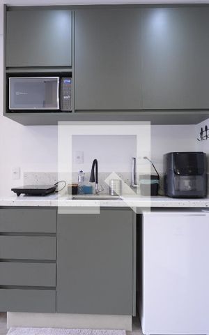 Studio para alugar com 27m², 1 quarto e sem vagaCozinha
