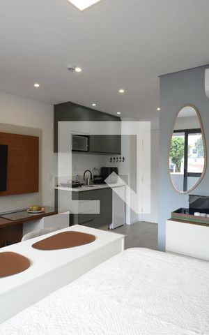 Studio para alugar com 27m², 1 quarto e sem vagaStudio
