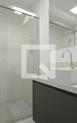 Studio para alugar com 27m², 1 quarto e sem vagaBanheiro