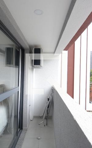 Studio para alugar com 27m², 1 quarto e sem vagaVaranda