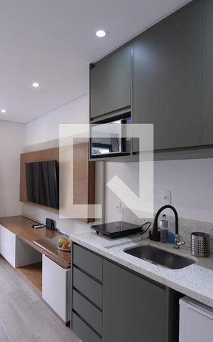 Studio para alugar com 27m², 1 quarto e sem vagaCozinha