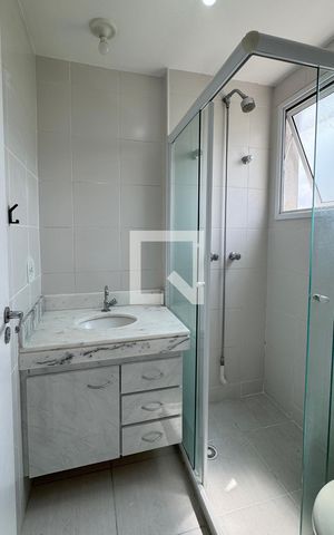 Apartamento para alugar com 58m², 2 quartos e 1 vagaBanheiro da Suíte 1