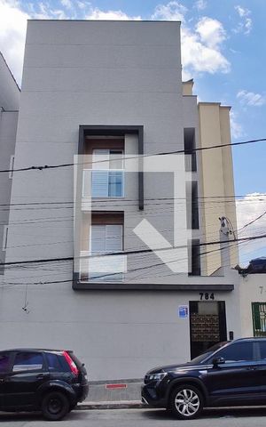Apartamento para alugar com 44m², 2 quartos e sem vagaFachada + placa