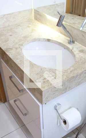 Apartamento para alugar com 76m², 3 quartos e 1 vagaBanheiro da Suíte