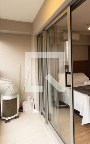 Studio à venda com 25m², 1 quarto e sem vagaVaranda