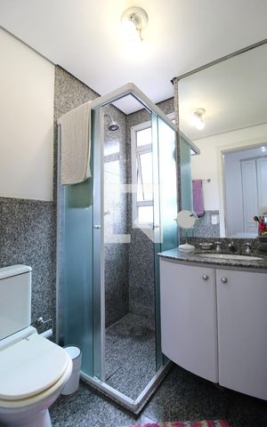 Apartamento à venda com 100m², 3 quartos e 2 vagasBanheiro da Suíte 3