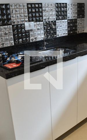 Studio para alugar com 33m², 1 quarto e sem vagaSala/Cozinha