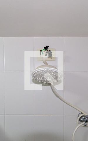 Apartamento para alugar com 34m², 1 quarto e 1 vagaDetalhe - Banheiro