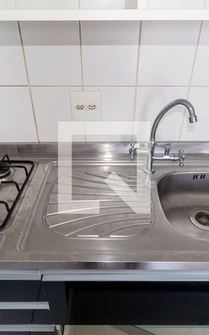 Apartamento para alugar com 34m², 1 quarto e 1 vagaDetalhe - Cozinha