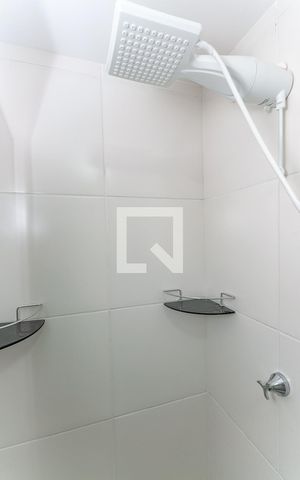 Apartamento para alugar com 25m², 1 quarto e sem vaga Apartamento para alugar com 25m², 1 quarto e sem vagaBanheiro do quarto Suíte