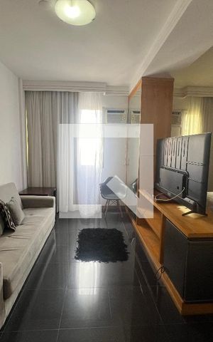 Apartamento para alugar com 40m², 1 quarto e 2 vagas Apartamento para alugar com 40m², 1 quarto e 2 vagasSala