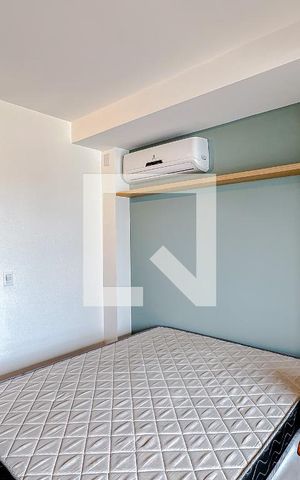 Apartamento para alugar com 25m², 1 quarto e sem vagaSala/Quarto