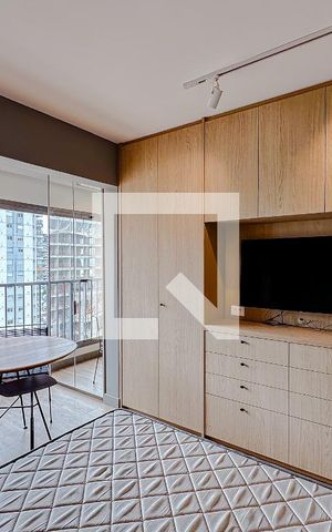 Apartamento para alugar com 25m², 1 quarto e sem vagaSala/Quarto