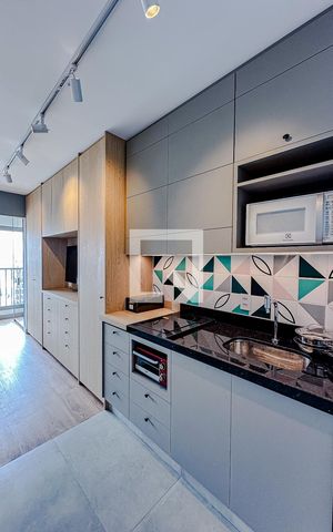 Apartamento para alugar com 25m², 1 quarto e sem vagaCozinha